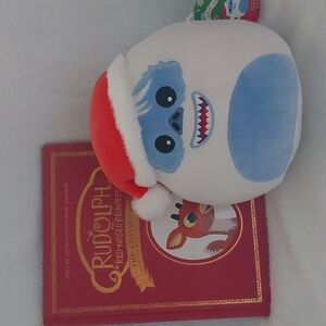 Christmas Book Bundle: Deluxe Rudolph Red-Nosed Reindeer & Bumble Squishmallows